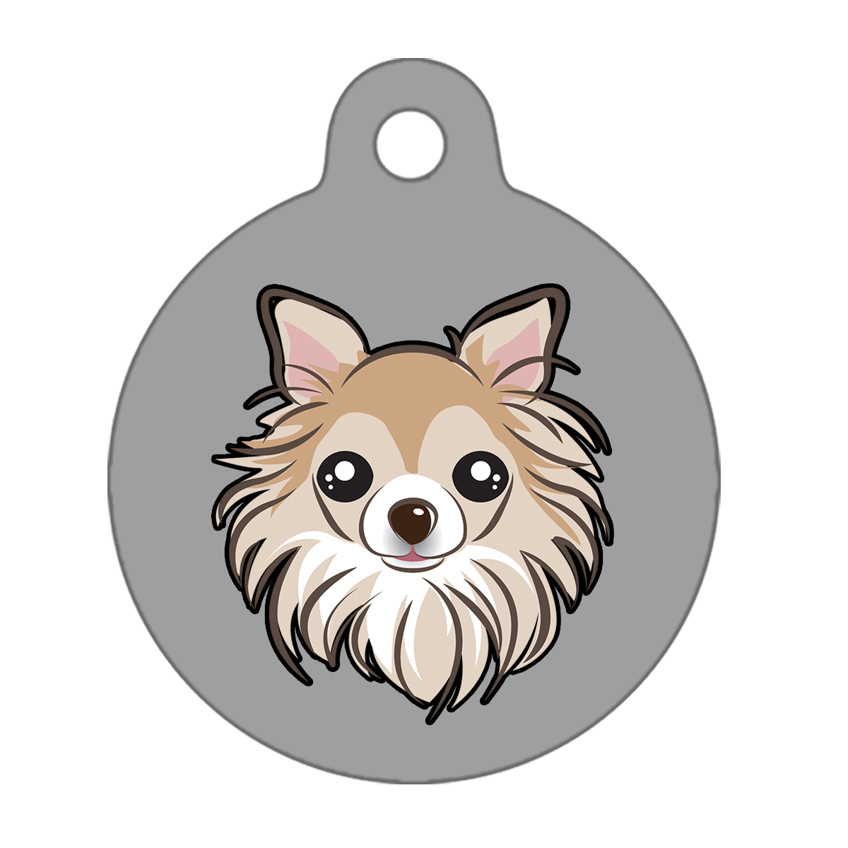 38mm Diameter Large Size - Chihuahua Dog