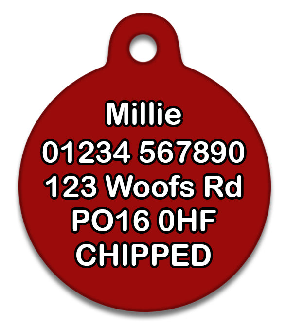 Dogwarts Student - Gryffinpaw - Pet ID Tag