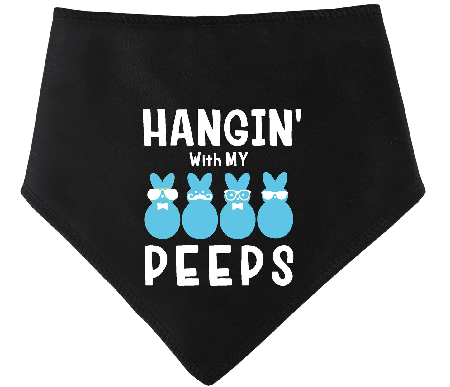 Hanging With My Peeps Dog Bandana