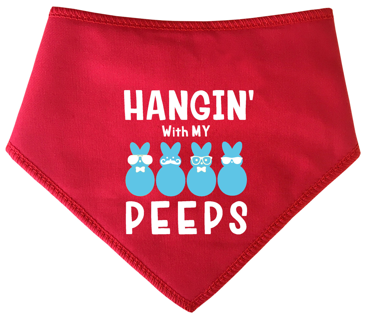 Hanging With My Peeps Dog Bandana