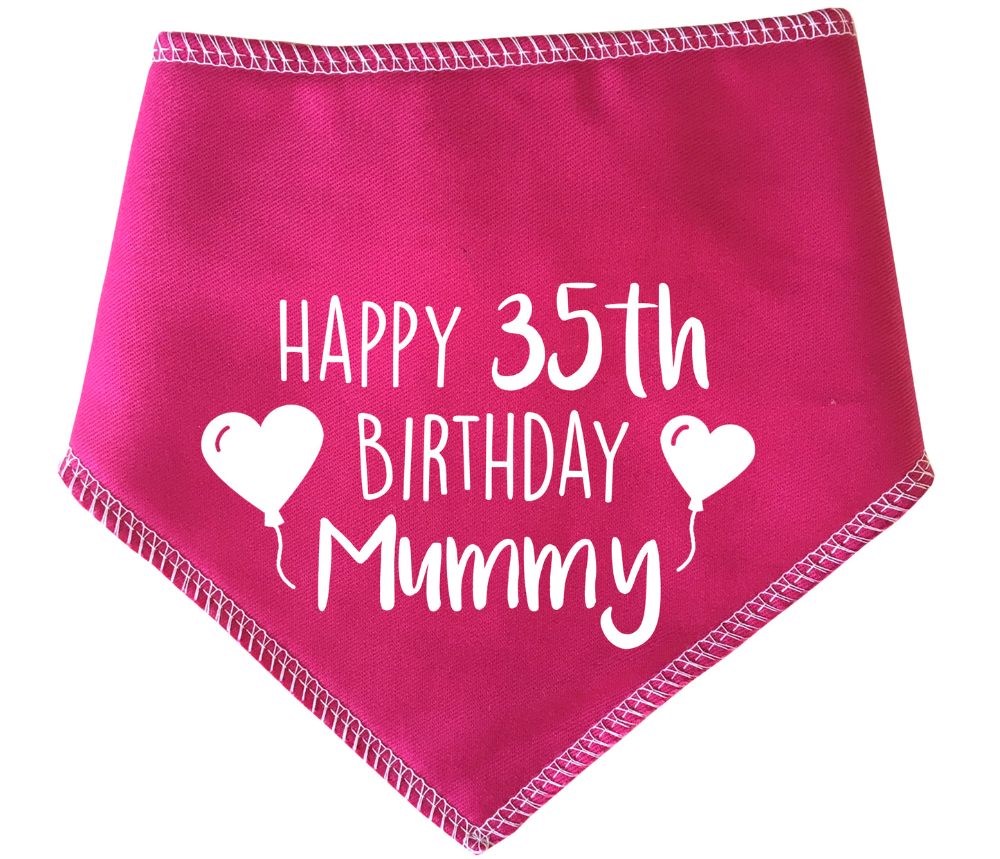 Happy Birthday Mummy With Any Age Dog Bandana
