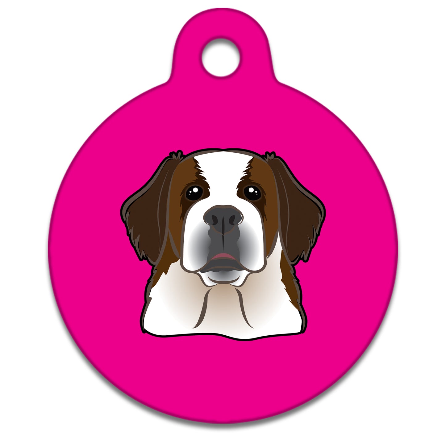 25mm Diameter Small Size - Saint Bernard Dog