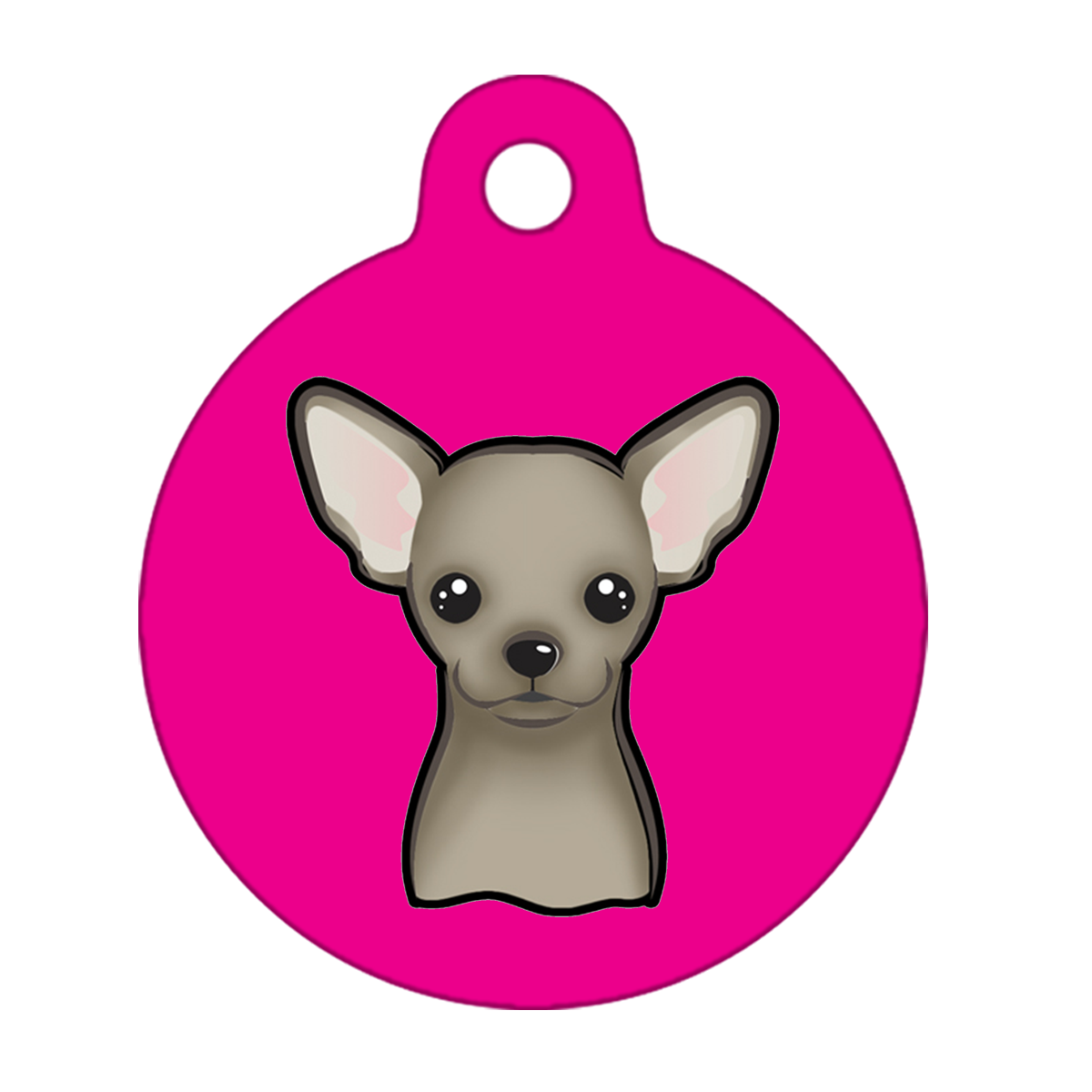38mm Diameter Large Size - Chihuahua Dog