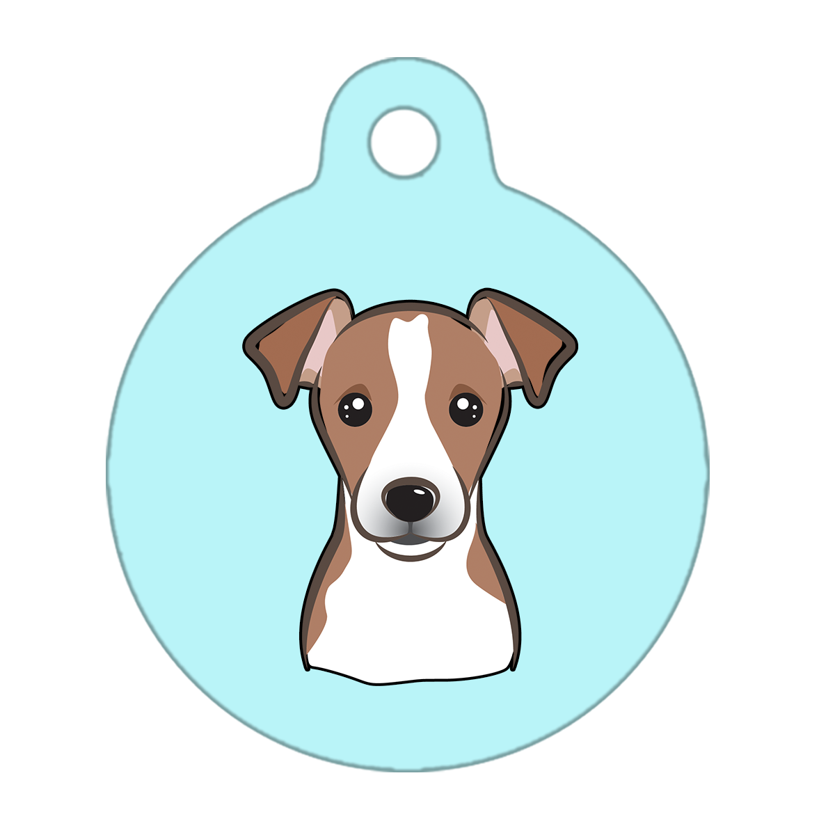 38mm Diameter Large Size - Jack Russell Design