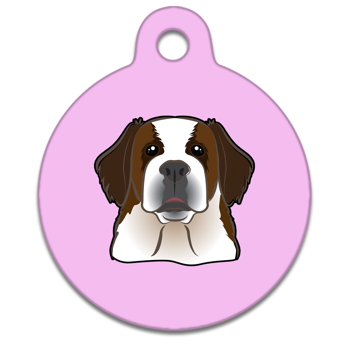 25mm Diameter Small Size - Saint Bernard Dog