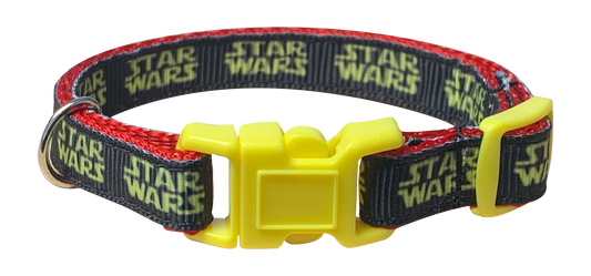 Star Wars Yellow Buckle Cat Collar