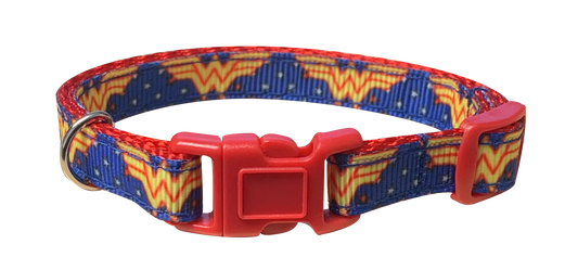 Wonder Woman Cat Collar