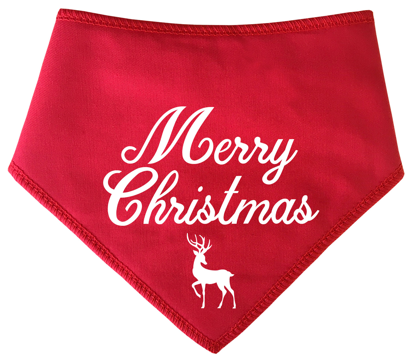 Merry Christmas Vintage Style Dog Bandana