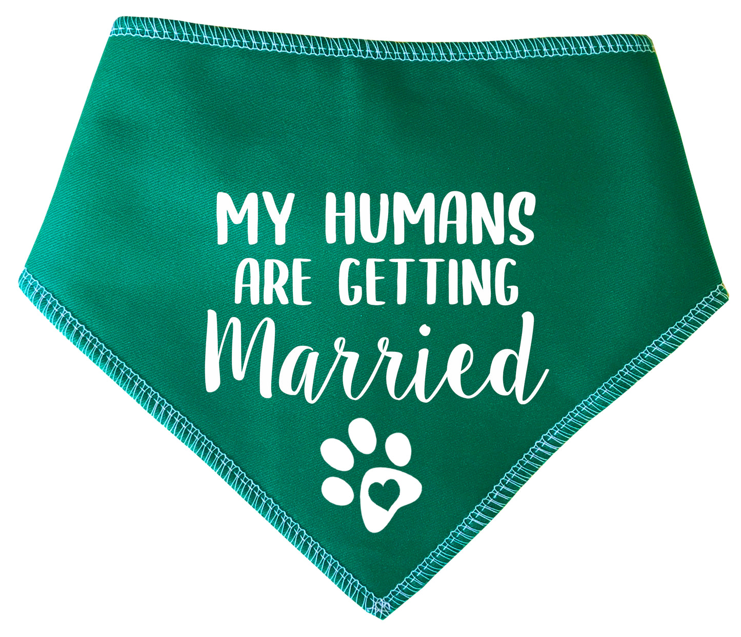 My Humans Are Getting Married Dog Bandana