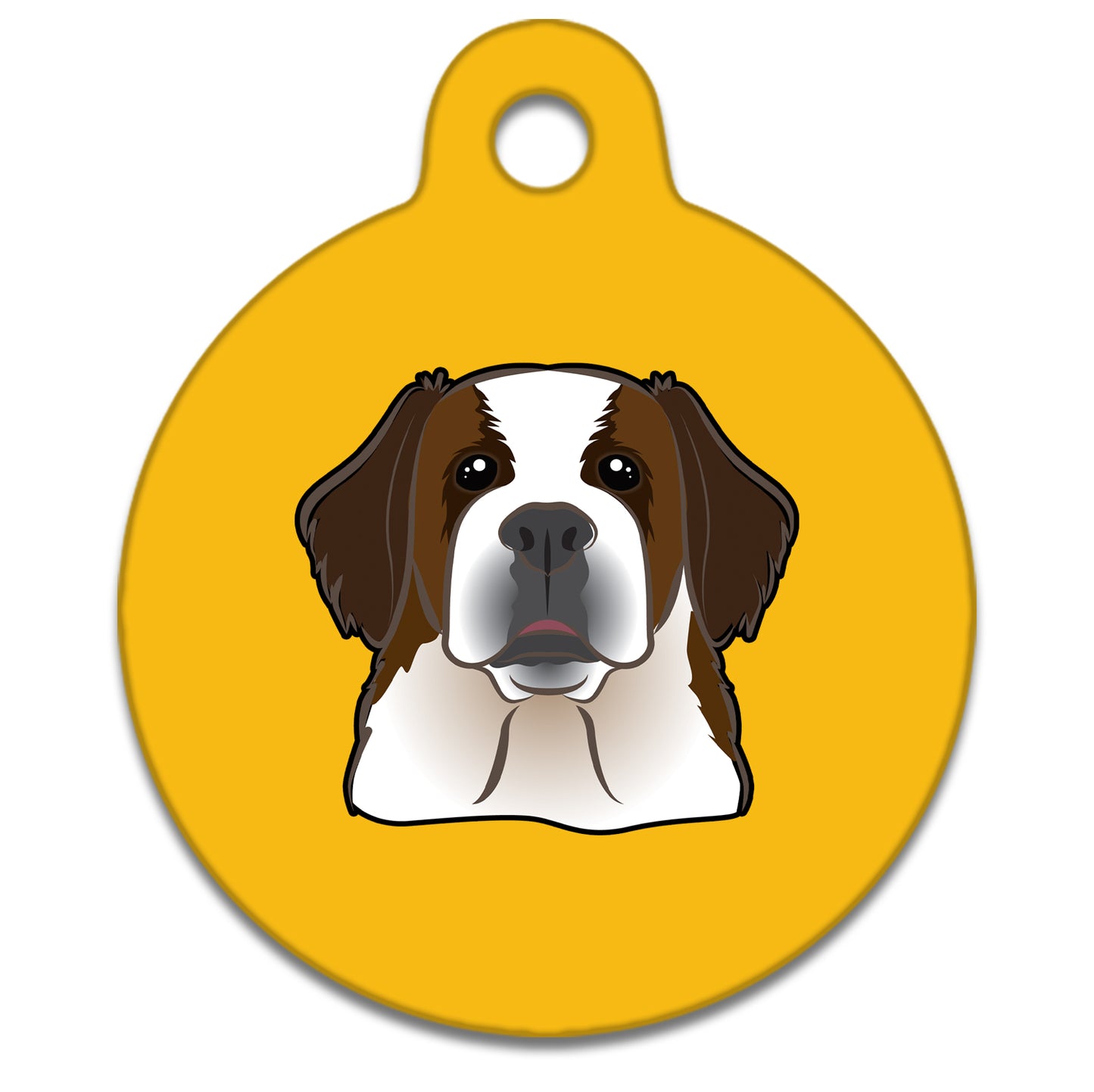 25mm Diameter Small Size - Saint Bernard Dog