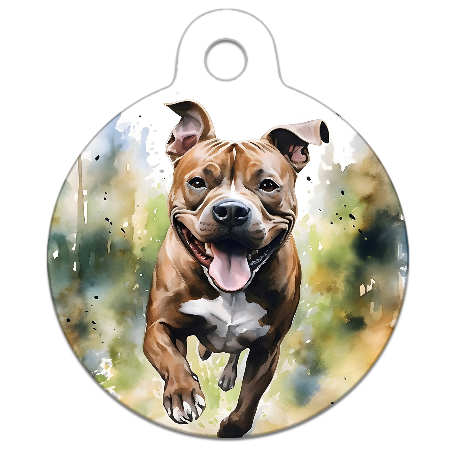 Woodland Running Dog Tag