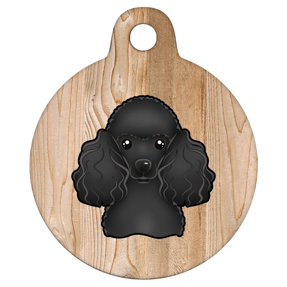 31mm Diameter Medium Size - Poodle Design