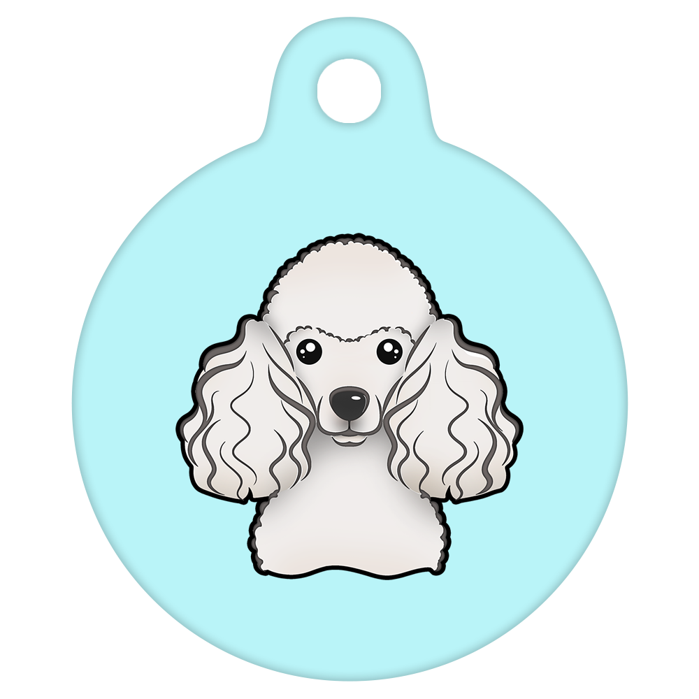 31mm Diameter Medium Size - Poodle Design