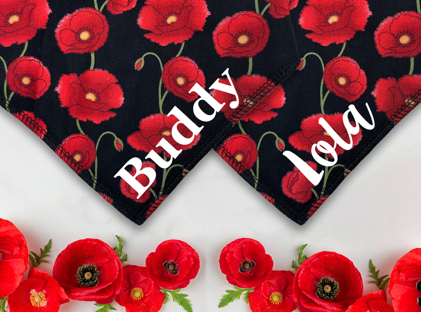 Poppy Trail Dog Bandana