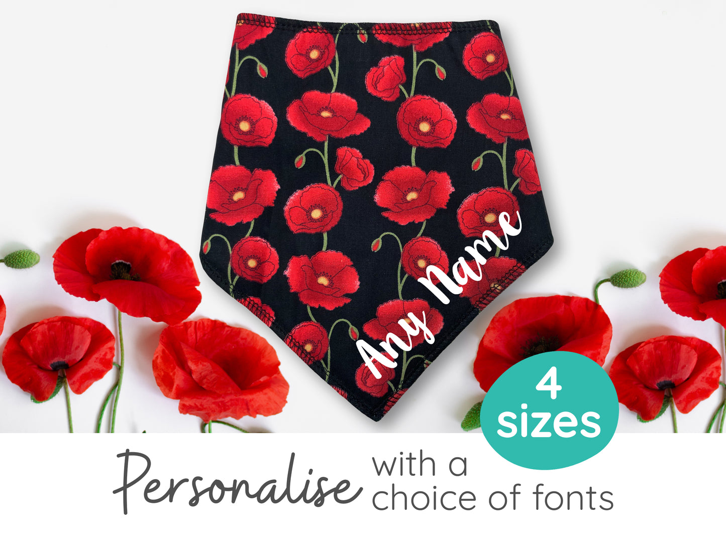 Poppy Trail Dog Bandana