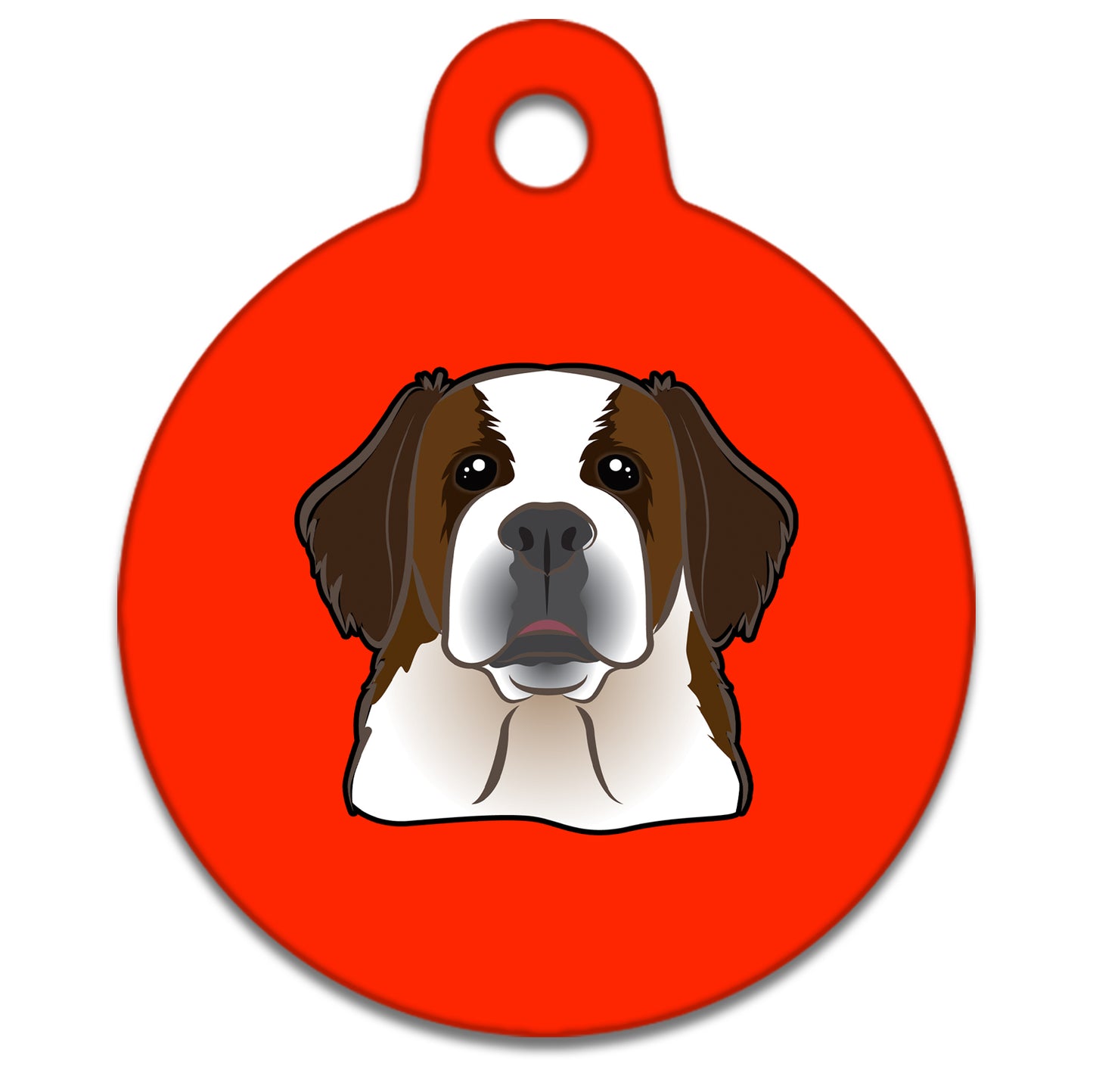 25mm Diameter Small Size - Saint Bernard Dog