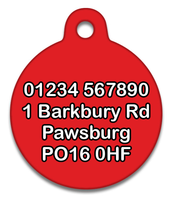Merry Christmas Ya Filthy Animal - Pet ID Tag