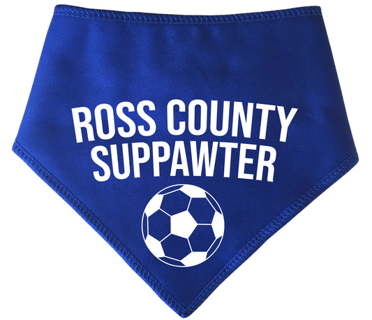 Ross County Suppawter Football Dog Bandana