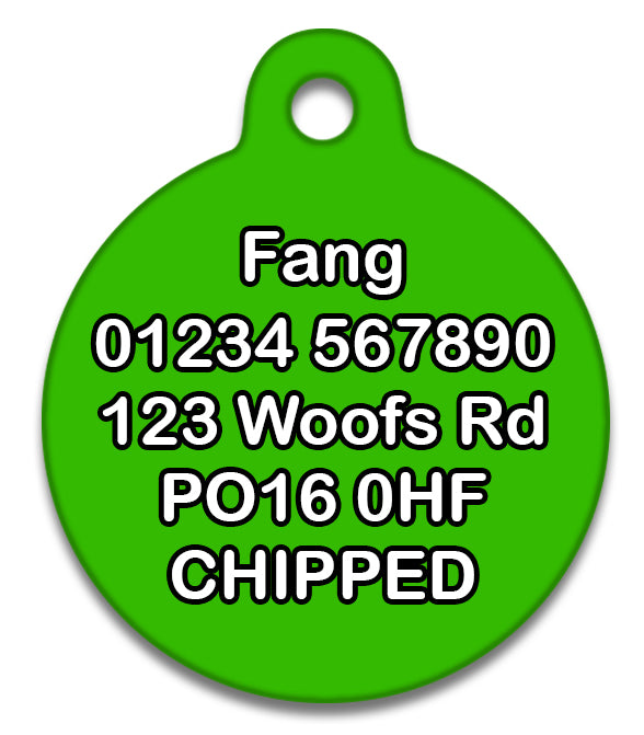 Dogwarts Student - Slobberin - Pet ID Tag