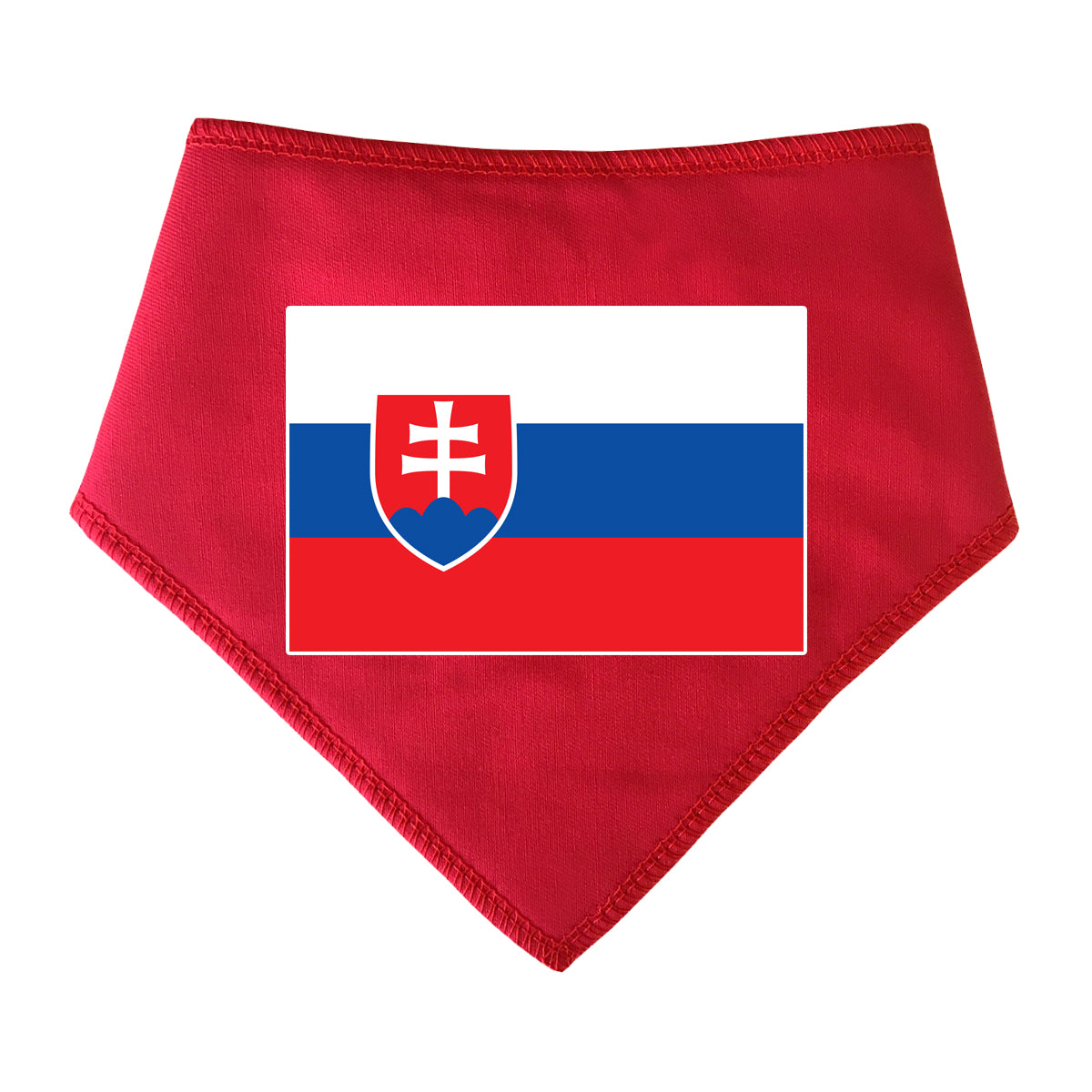 Slovakia Flag Dog Bandana