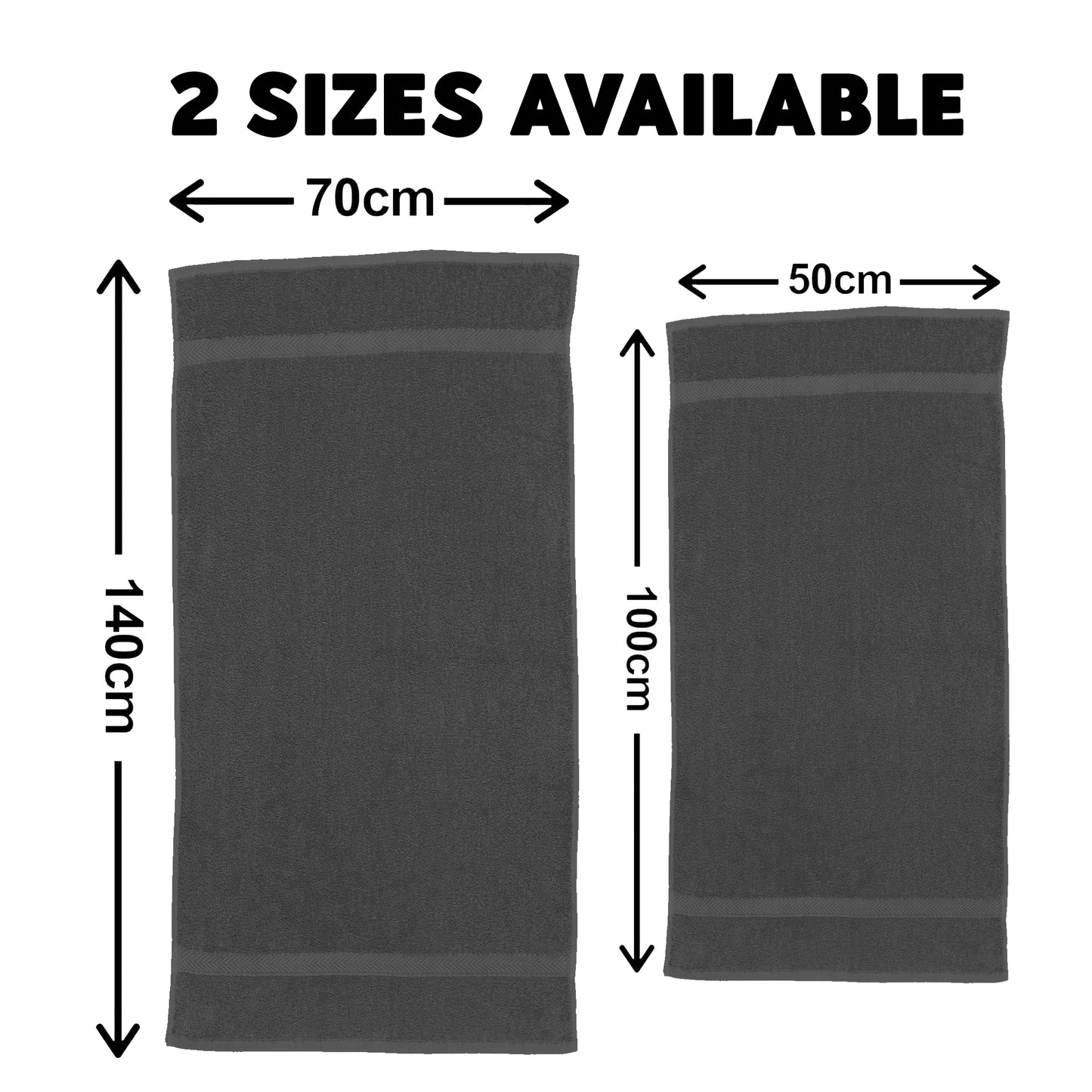 Steel Grey Pet Towel Personalised With Name or Wording