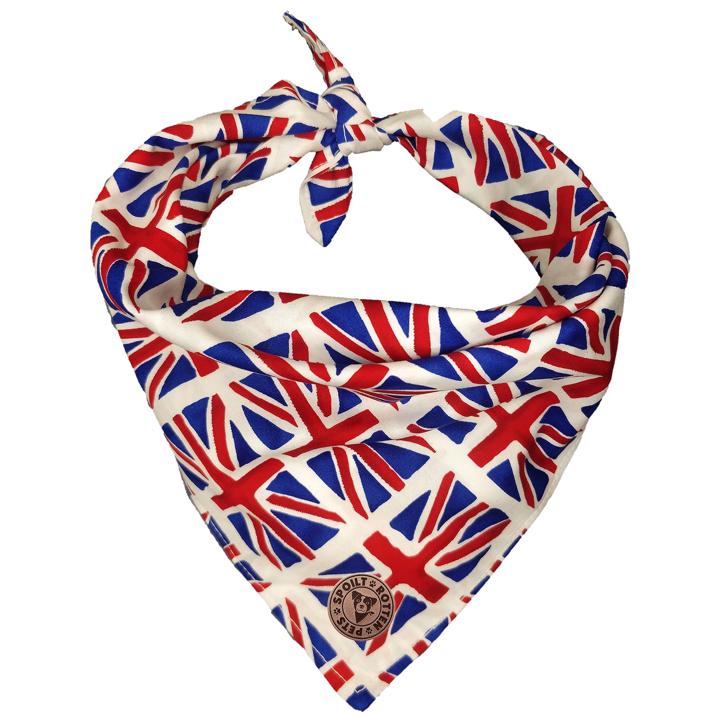 The London - Union Jack Tied Dog Bandana