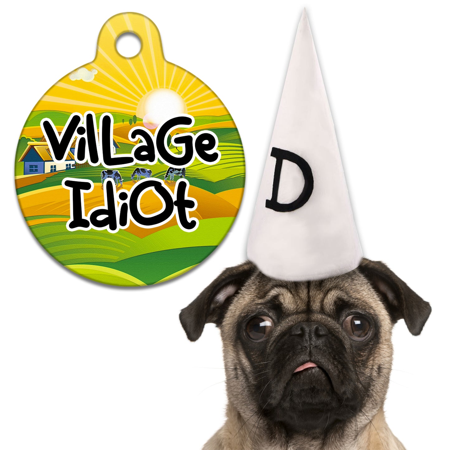 Village Idiot - Pet ID Tag