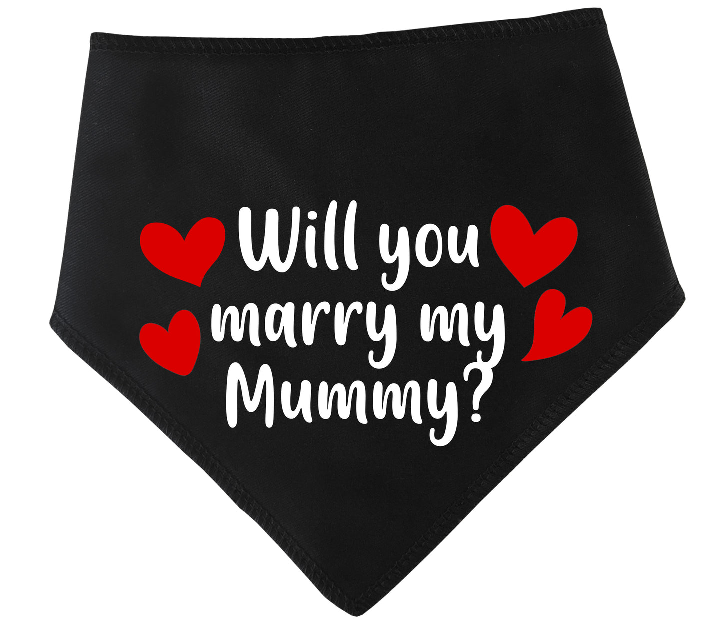 Will You Marry My Mummy? Dog Bandana