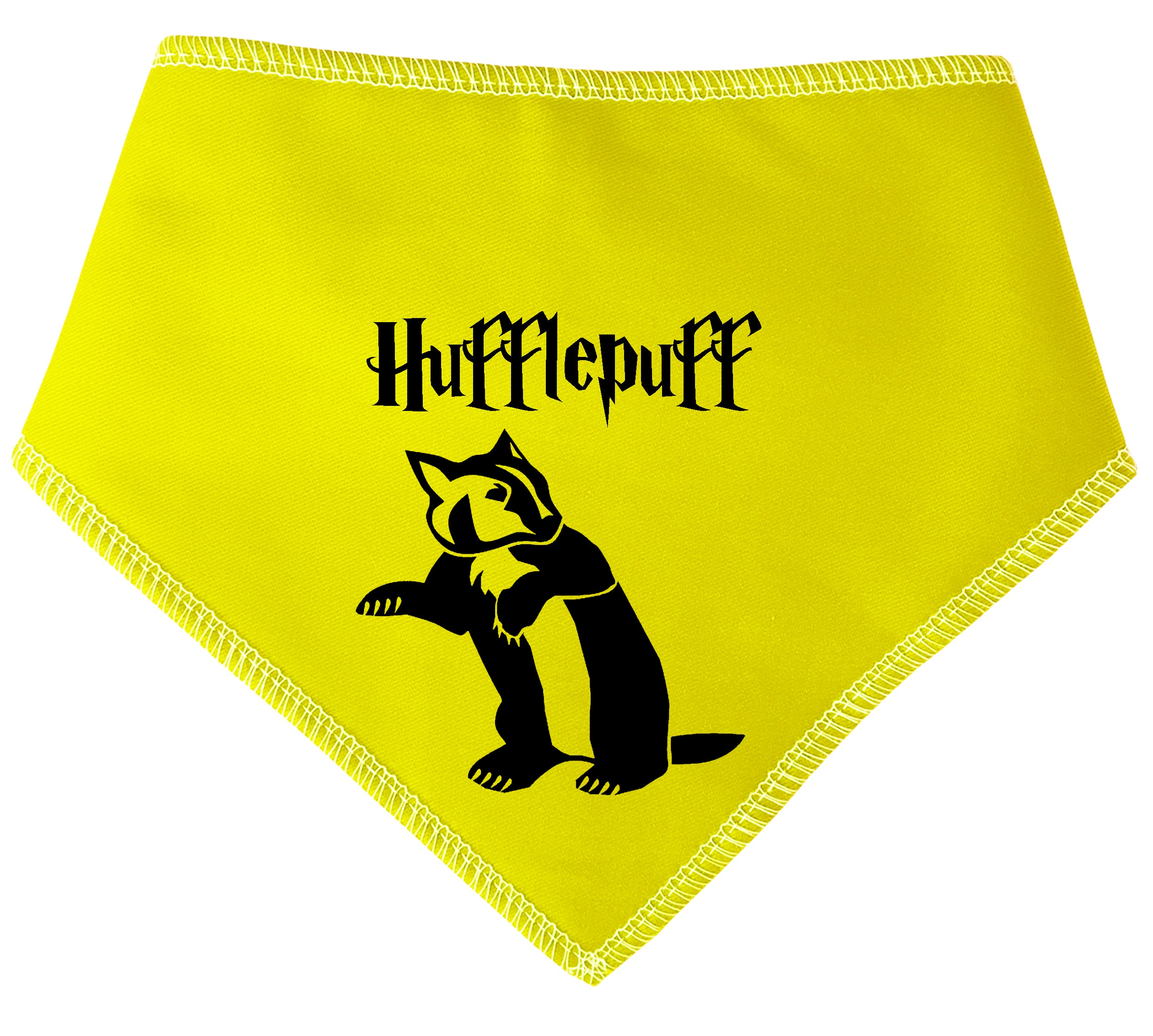 Harry Potter Hufflepuff Dog Bandana Spoilt Rotten Pets