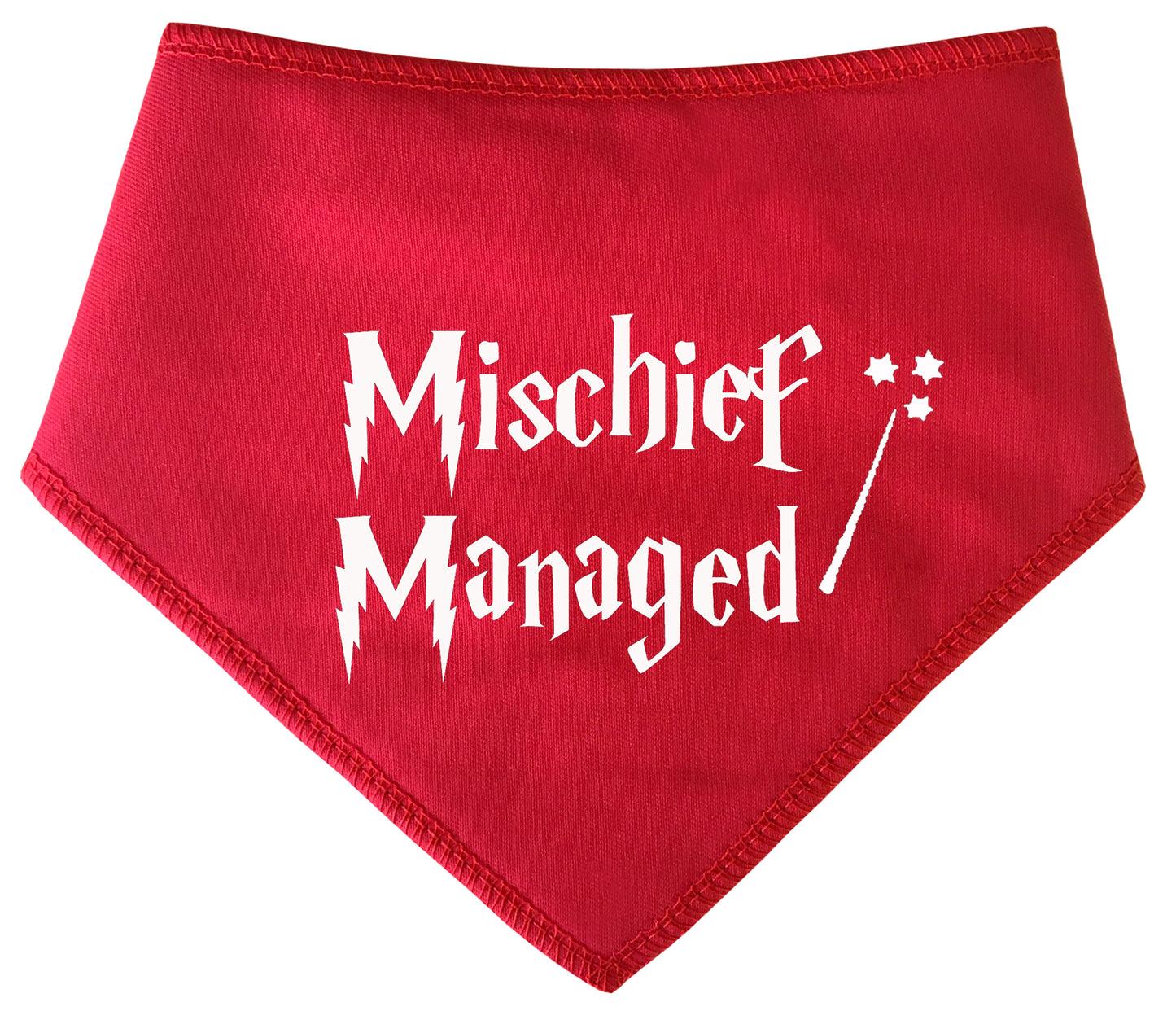 Mischief Managed Wizard Dog Bandana