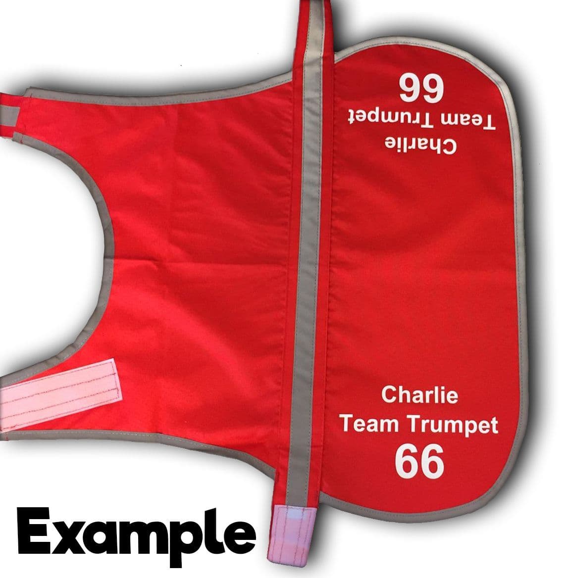 ANY WORDING OF YOUR CHOICE Personalised High Visibility Lightweight Coat