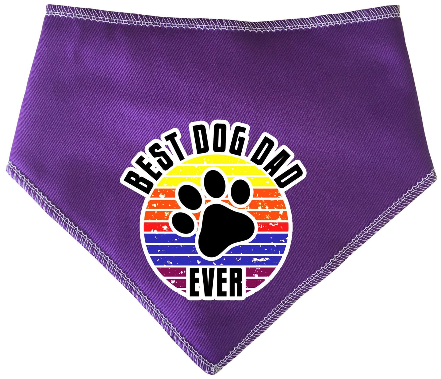 Best Dog Dad Ever Father's day Dog Bandana