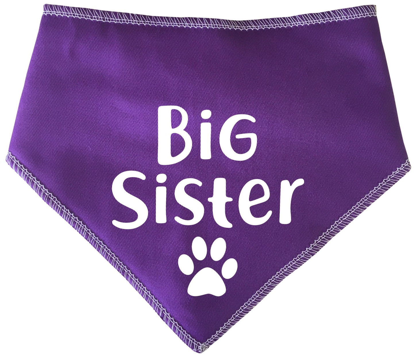 'Big Sister' Fur Family Dog Bandana