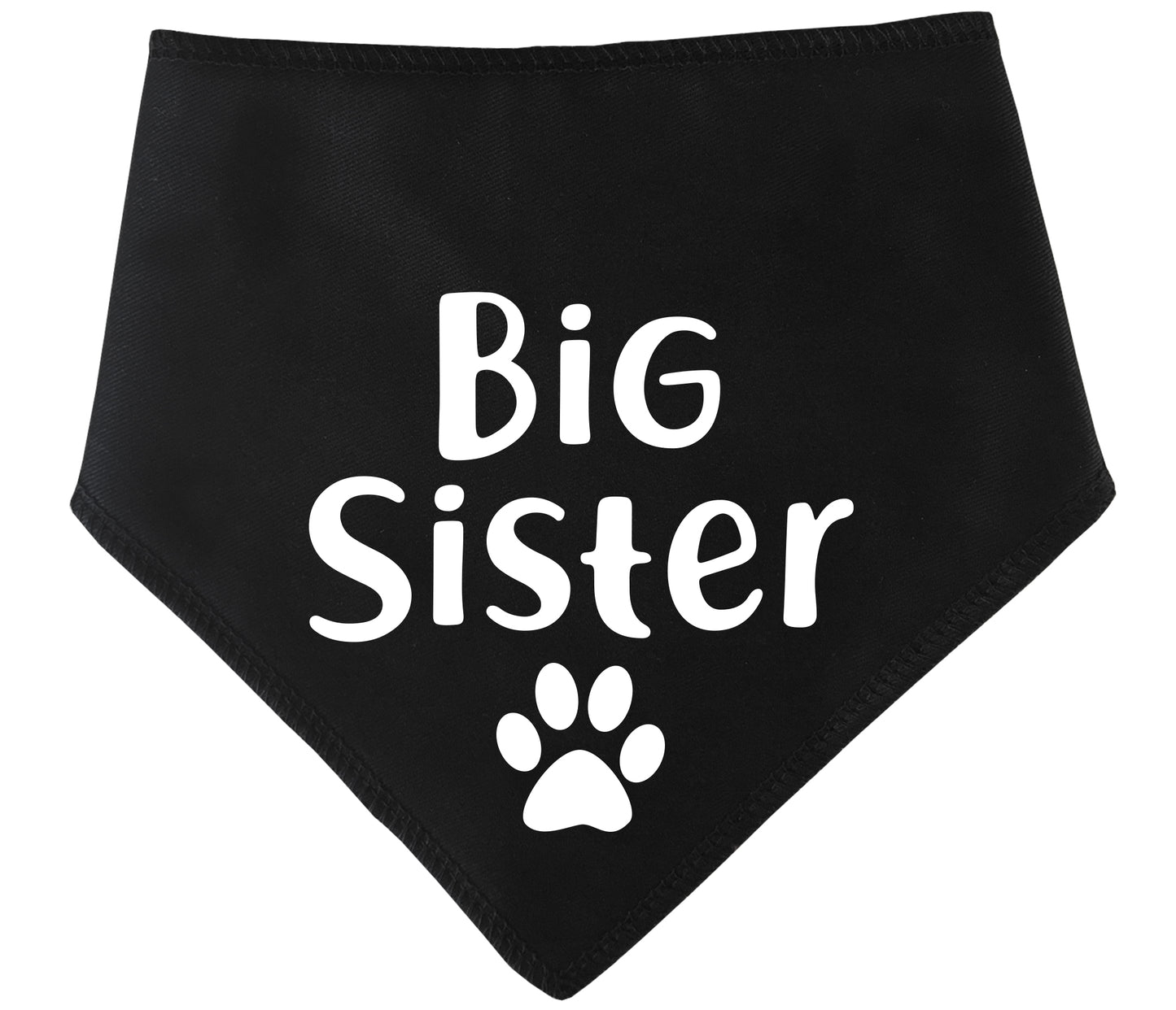 Big Sister Paw Dog Bandana