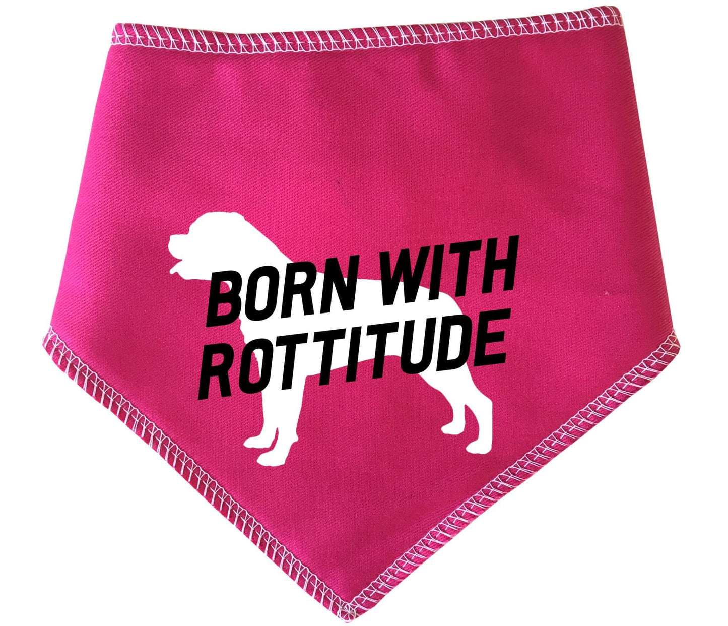 'Born With Rottitude' Dog Bandana