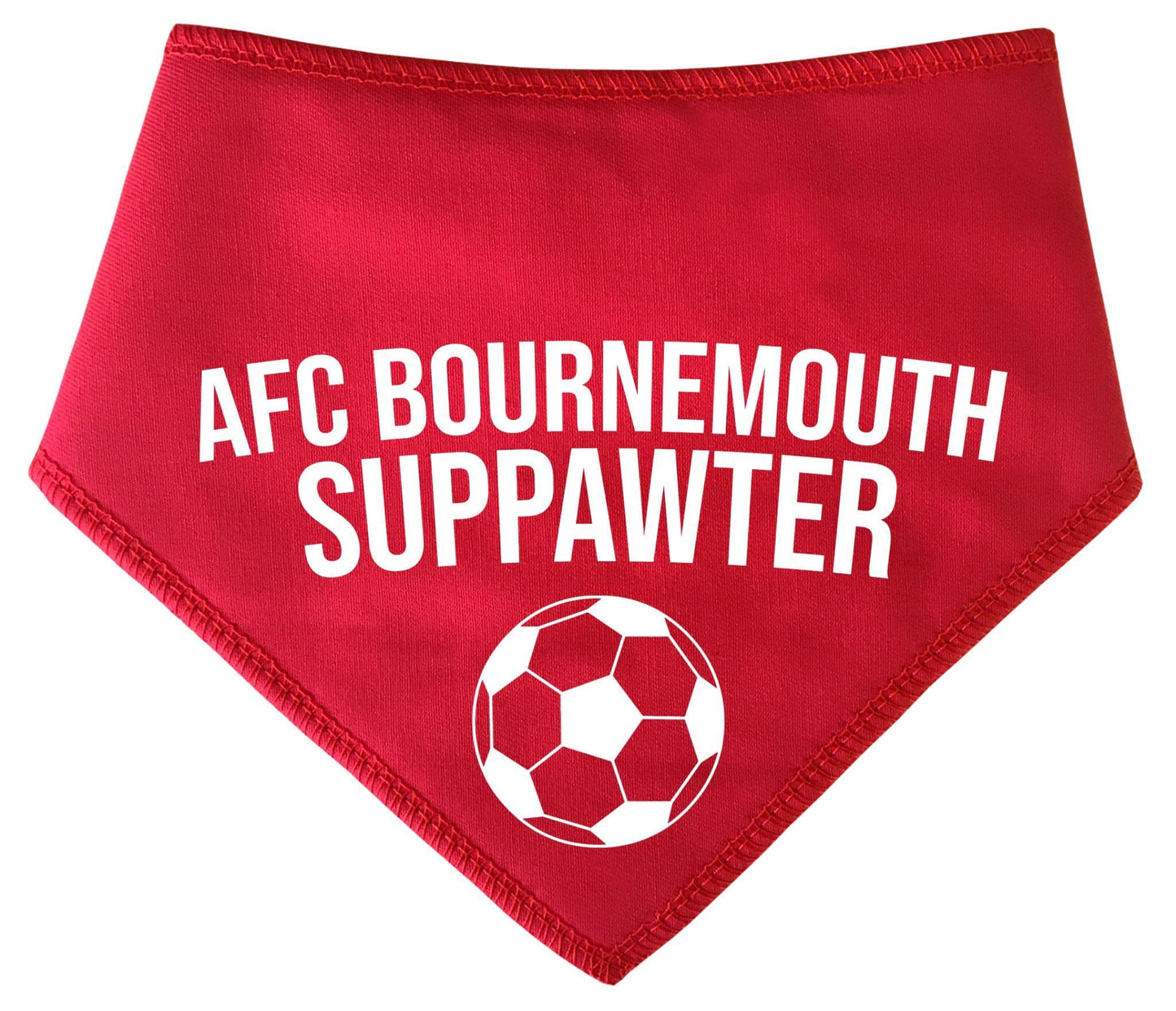 Bournemouth Suppawter With Football Dog Bandana