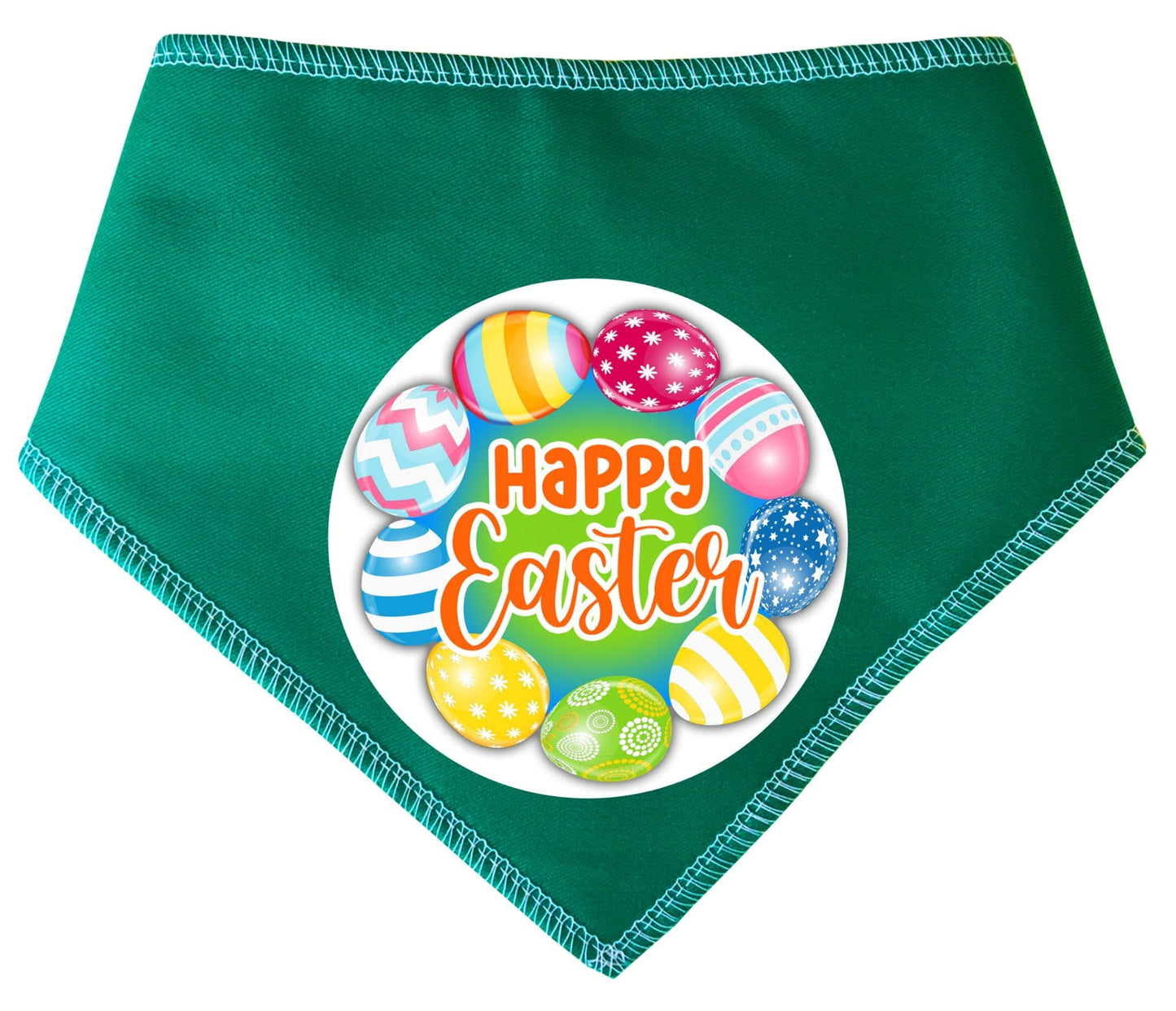 Easter Egg Circle Easter Dog Bandana