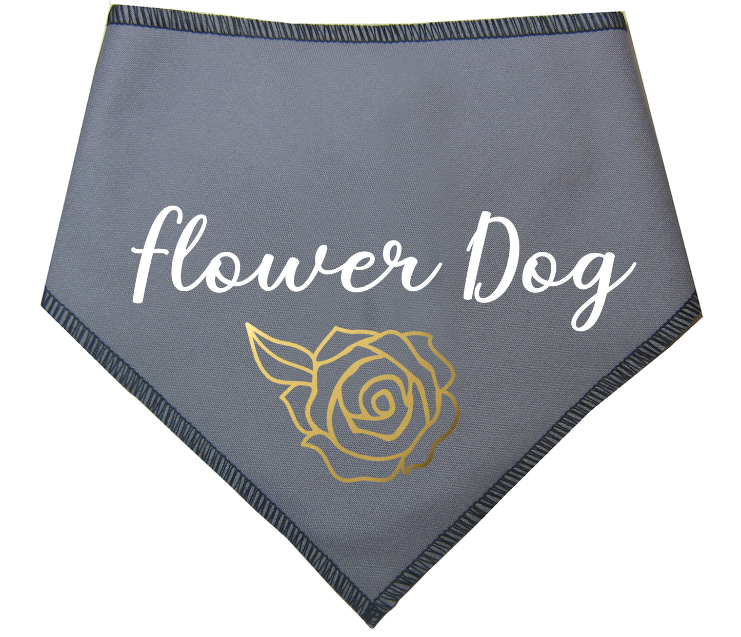 Flower Dog Wedding Dog Bandana