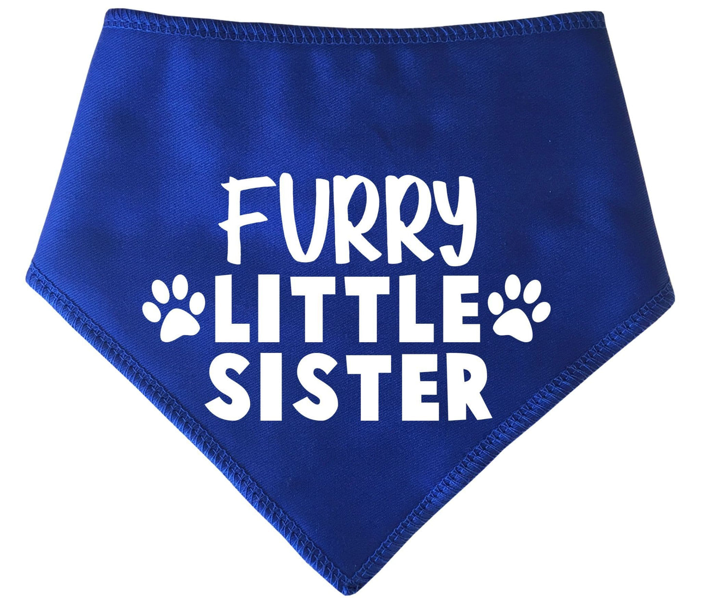 'Furry Little Sister' Fur Family Dog Bandana