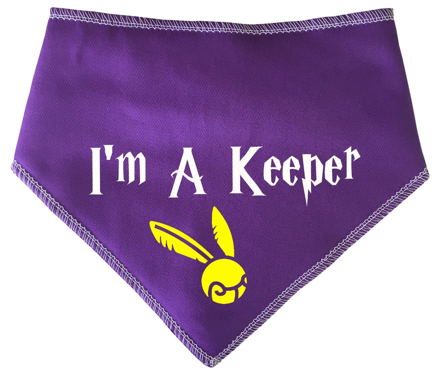 Harry Potter 'I'm a Keeper' Dog Bandana