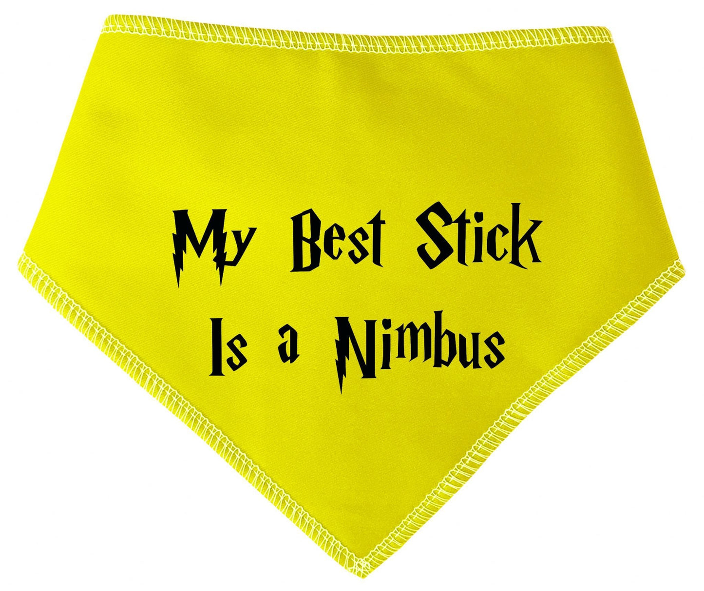 Harry Potter 'My Best Stick Is A Nimbus' Dog Bandana