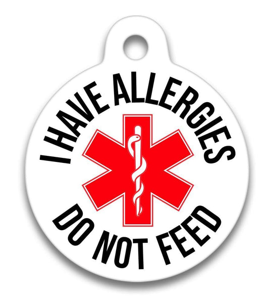I Have Allergies - Pet (Dog & Cat) ID Tag