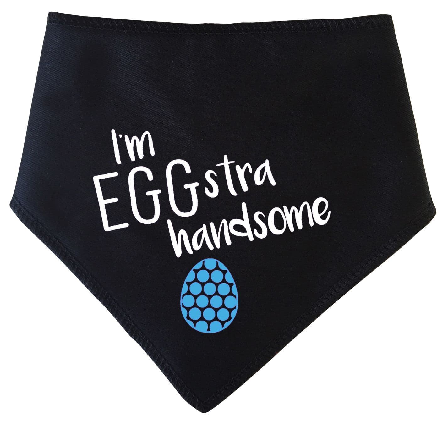 I'm EGGstra handsome' Easter Dog Bandana