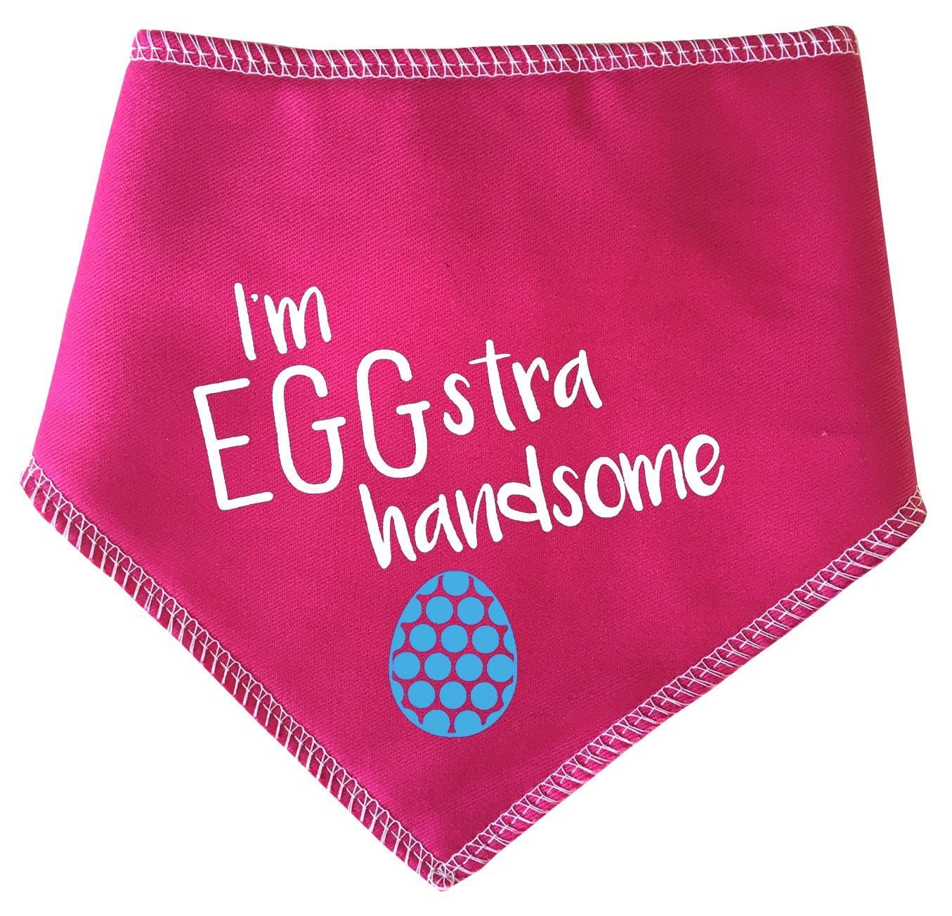 I'm EGGstra handsome' Easter Dog Bandana