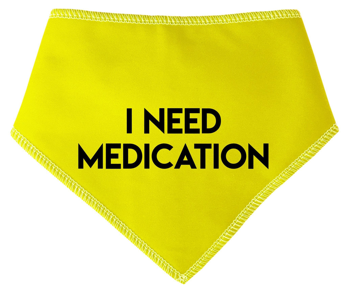 'I Need Medication' Alert Dog Bandana