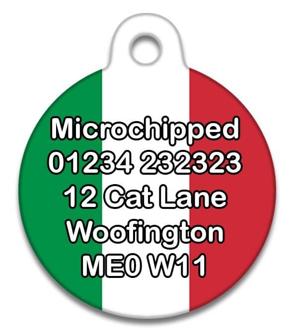 Italy- Pet (Dog & Cat) ID Tag