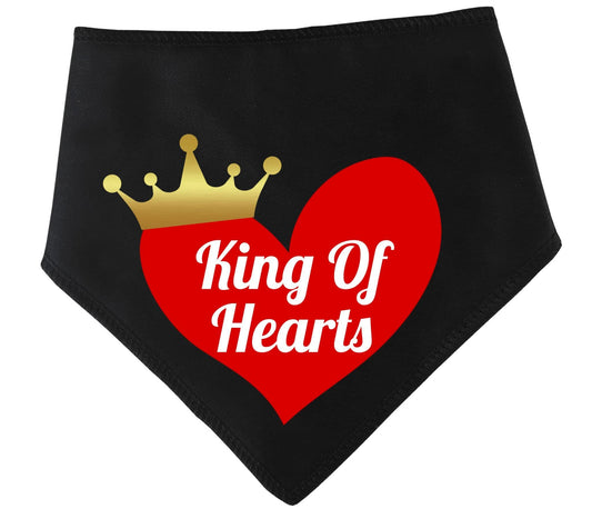 'King Of Hearts' Valentine's Day Dog Bandana