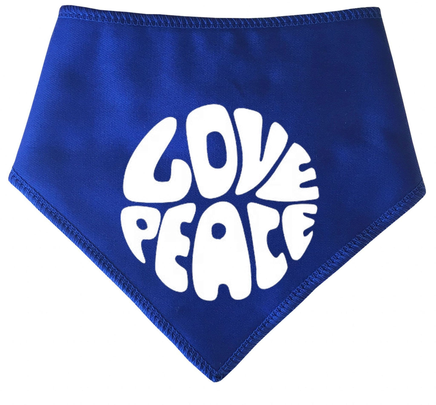 Love & Peace Dog Bandana