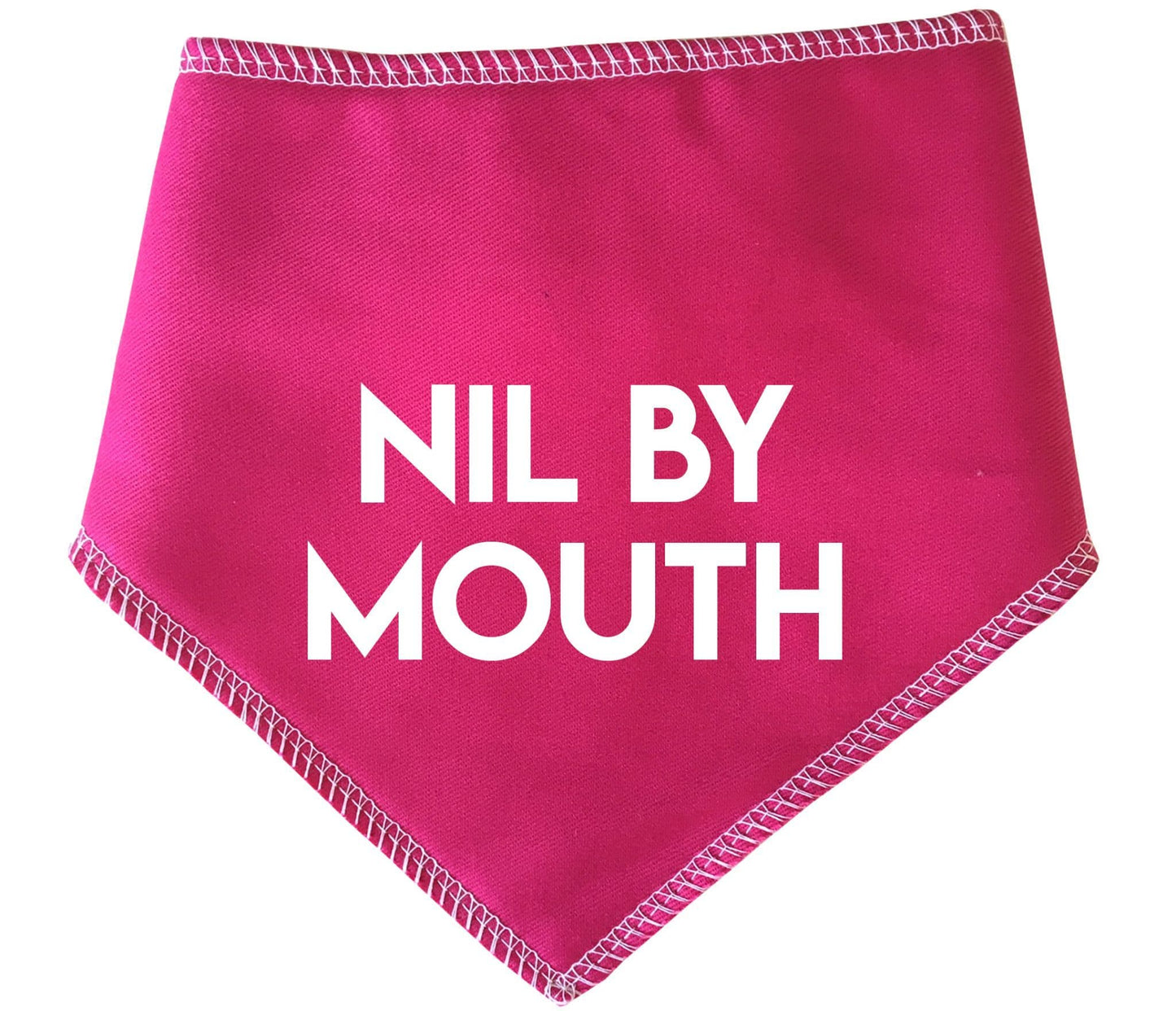 'Nil By Mouth' Alert Dog Bandana