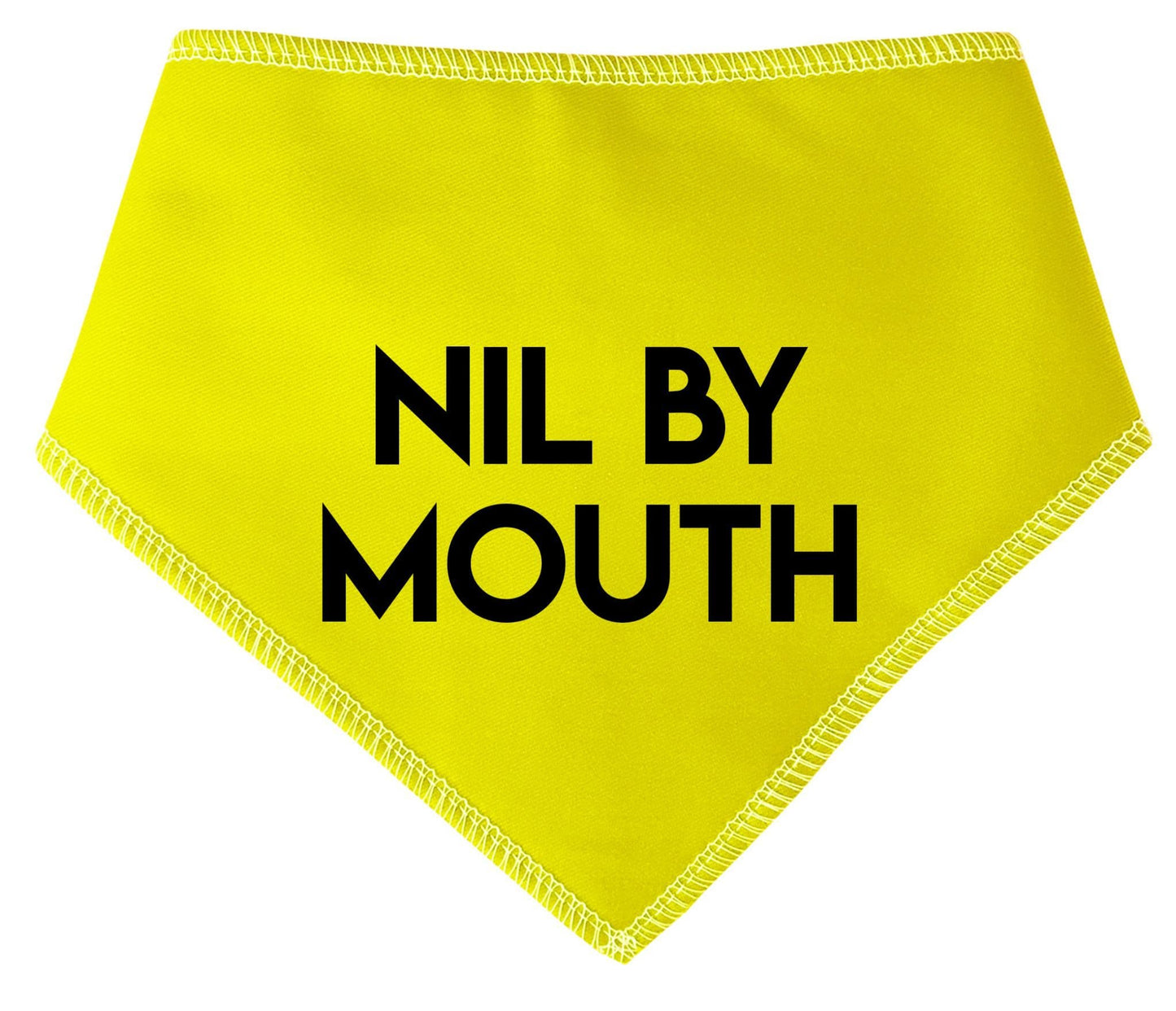 'Nil By Mouth' Alert Dog Bandana